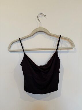 Aritzia cross front tank top